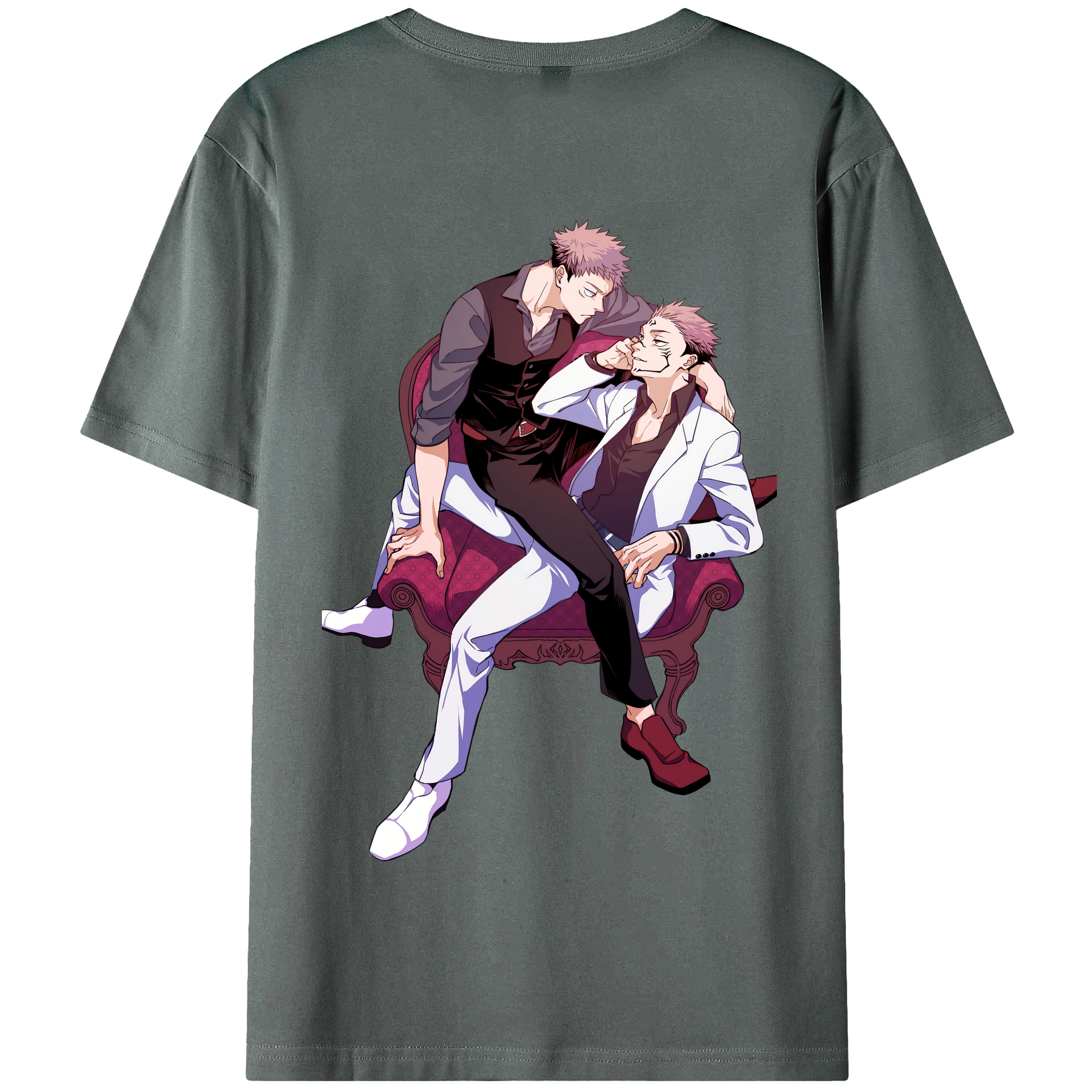 （画像用） 呪術廻戦 Jujutsu Kaisen 綿100％半袖Tシャツ（背面プリント）